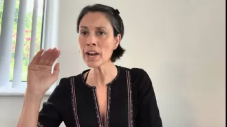 Melanie Sykes criticizes BBC in angry outburst on TV.