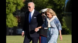 Democrats applaud Biden for forgoing reelection while Republicans call for his resignation.