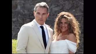 A 56-year-old celebrity ties the knot with a 29-year-old actress few months after announcing engagement.