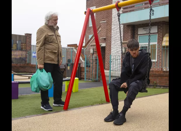 Character on Coronation Street brutally beaten in shocking assault.