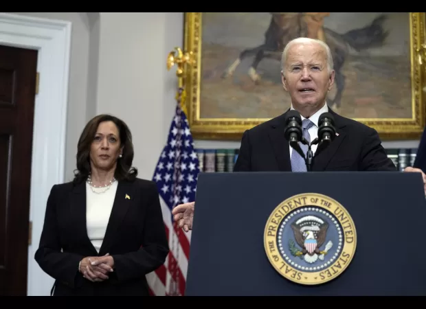 Joe Biden plans to hand over the reins to Kamala Harris. Here's a potential scenario for how it could happen.
