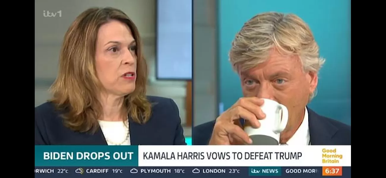 TV presenter Richard Madeley has received criticism for his 'offensive' remarks about US President Joe Biden.