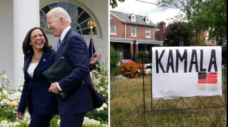 Kamala Harris's remarkable ascent to the presidency.