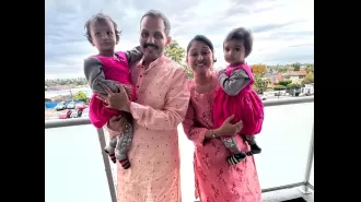 A father tried to save his children from a train but tragically lost his life.