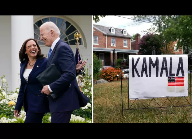 Kamala Harris's remarkable ascent to the presidency.