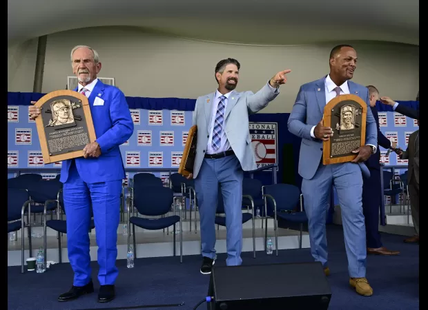 Todd Helton gives a powerful speech as he is inducted into the Hall of Fame, showcasing his impressive career and accomplishments.