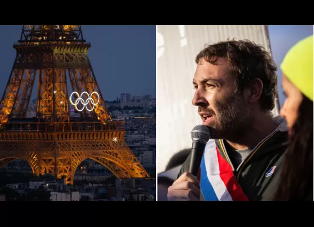 French politician says Israeli athletes not allowed at Olympics in Paris.