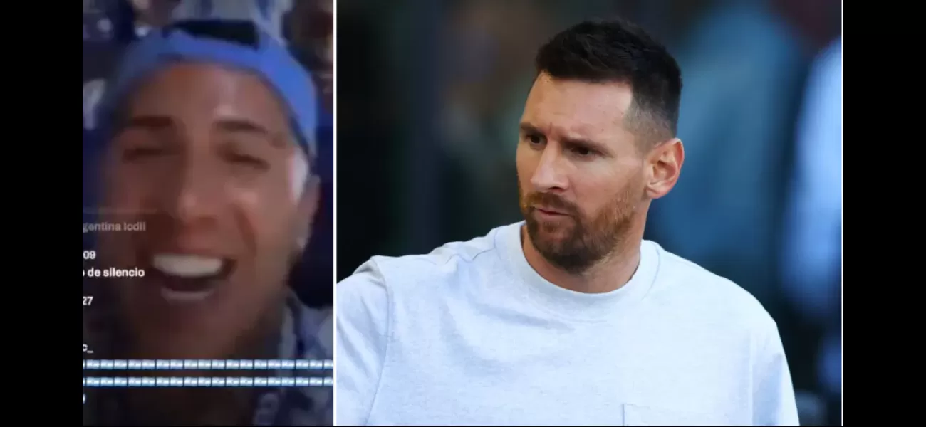 Former Premier League player accuses Lionel Messi of being selfish and not showing concern for racism.