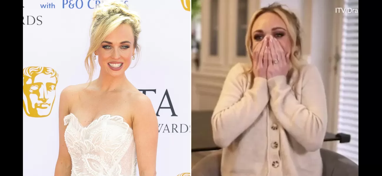 Actress Jorgie Porter from Hollyoaks shares update on her pregnancy after a worrisome ultrasound.