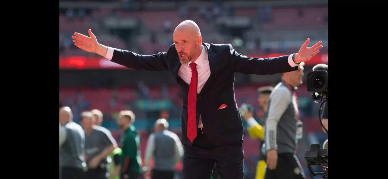 Erik ten Hag criticized for his remark about Manchester United's number of trophies.