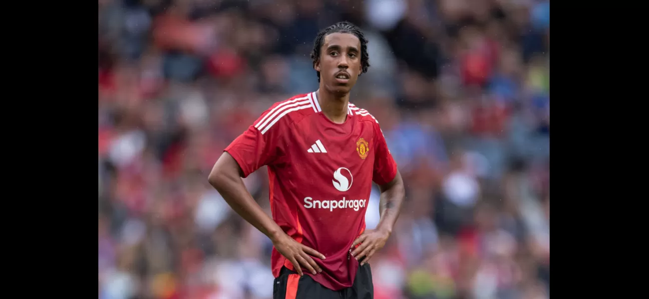 Leny Yoro says ex-Man Utd player convinced him to move.