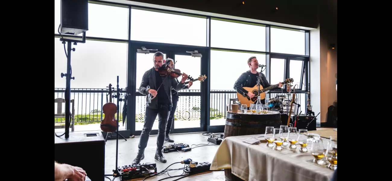 Skerryvore, a Scottish folk-rock group, named ambassador for Ardnahoe Distillery worldwide.