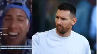 Former Premier League player accuses Lionel Messi of being selfish and not showing concern for racism.