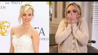 Actress Jorgie Porter from Hollyoaks shares update on her pregnancy after a worrisome ultrasound.