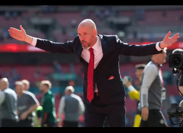 Erik ten Hag criticized for his remark about Manchester United's number of trophies.