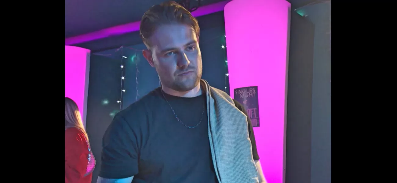 Ethan Williams in Hollyoaks faces a surprising situation and seeks guidance.
