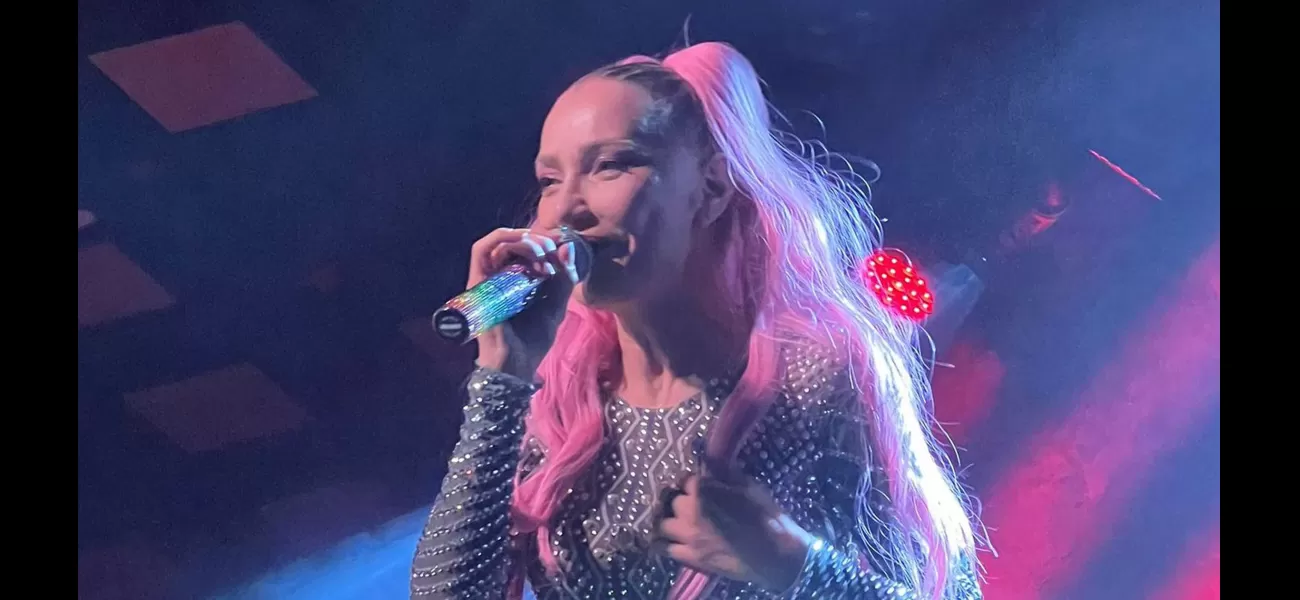 54-year-old 90s pop star stuns with timeless appearance at UK Pride shows.