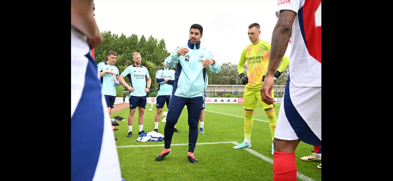 Arsenal manager Mikel Arteta gives an update on the injury of an 