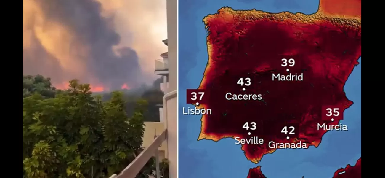 Holidaymakers cautioned about scorching 46 degree heatwave, says Met Office.