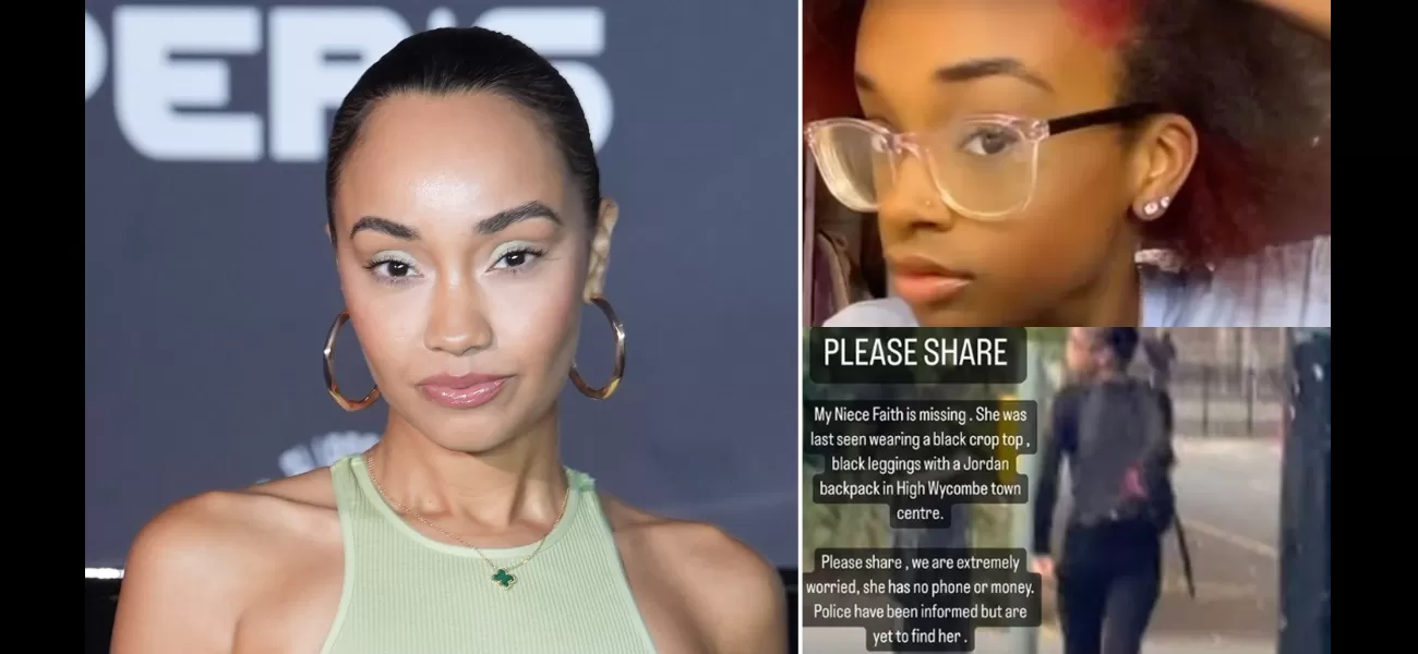 Leigh-Anne Pinnock of Little Mix asks for help finding her missing niece.
