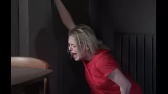 A pregnant woman named Lauren collapses in pain on Coronation Street, leading to a tragic situation.