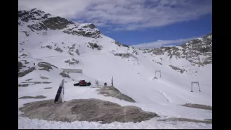 A man was killed by lightning on top of Germany's tallest mountain.