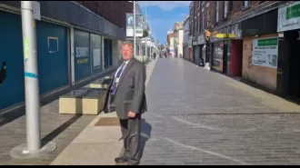 Grimsby council takes inspiration from North Korea by using loudspeakers to broadcast town rules.