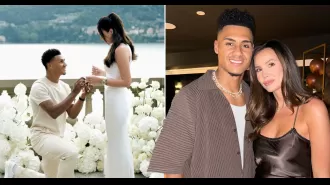 British footballer Ollie Watkins proposed to girlfriend Ellie Alderson, making them engaged.