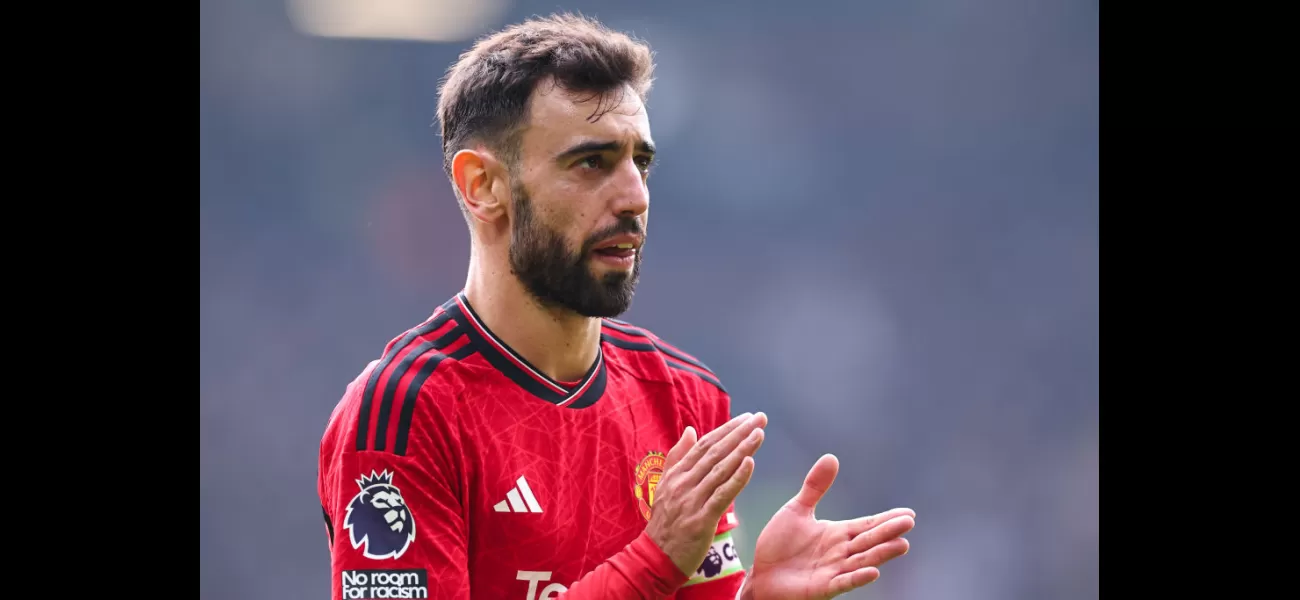Man Utd reacts to PSG's attempt to acquire Bruno Fernandes.