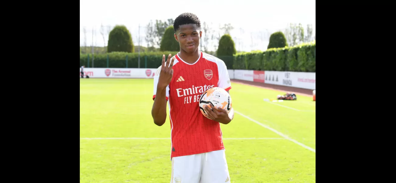 Arsenal confirms highly talented young player is departing and Manchester United is optimistic about reaching an agreement.