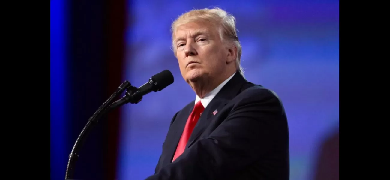 Trump thinks he's a hero for democracy, but he's just full of himself.