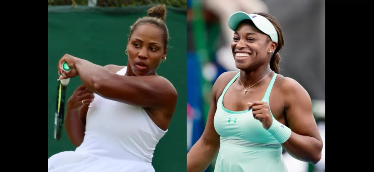 Taylor Townsend beats Sloane Stephens in a historic all-black player match at Atlanta Open.