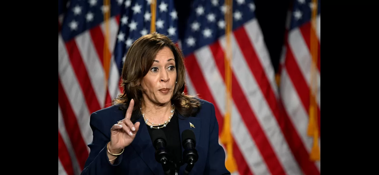 Kamala Harris calls out Trump's behavior in her first campaign rally.