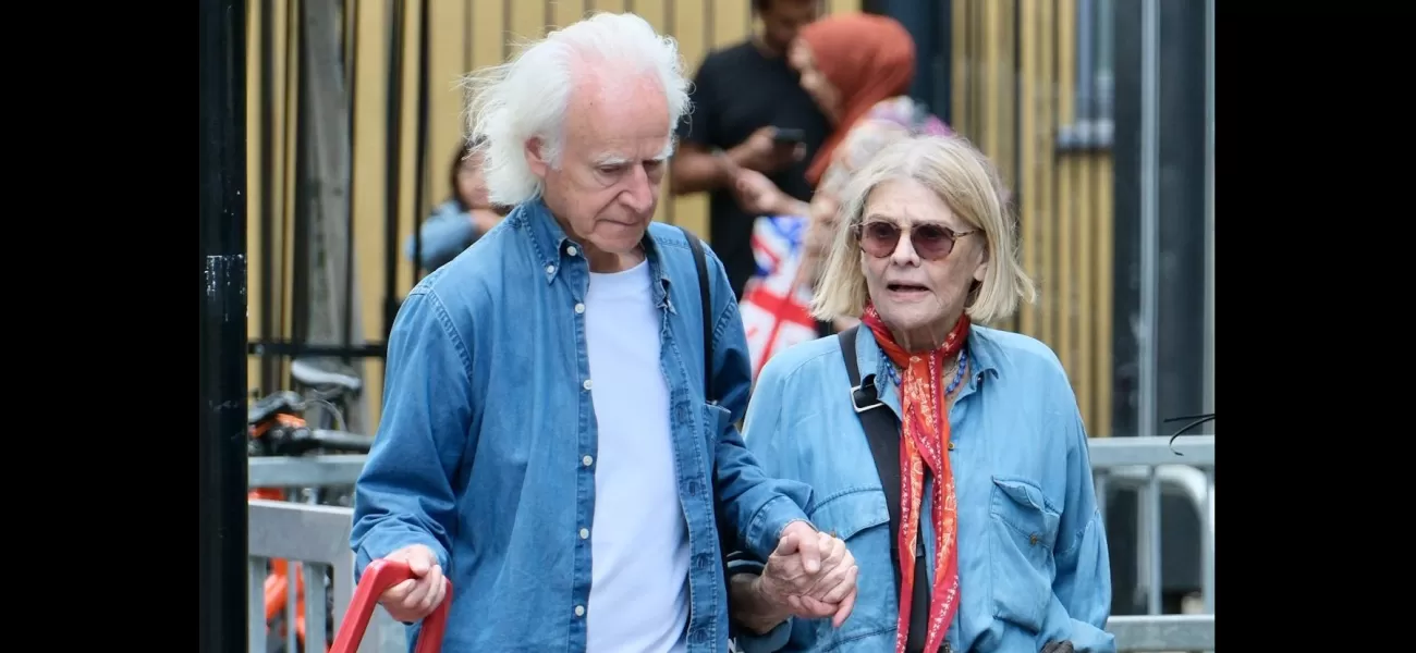 84-year-old Hollywood icon spotted with husband after eight-year absence.