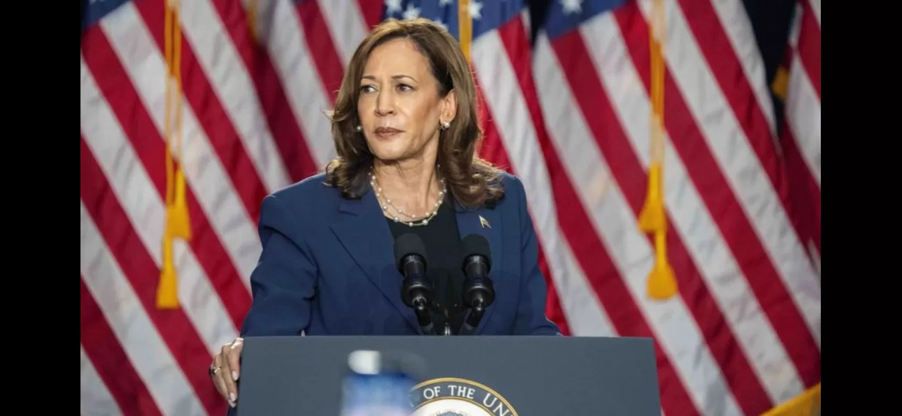 New poll shows Harris ahead of Trump by a narrow margin.