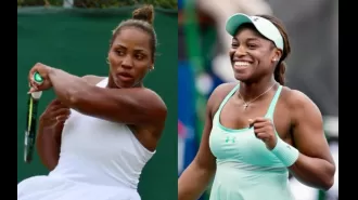 Taylor Townsend beats Sloane Stephens in a historic all-black player match at Atlanta Open.