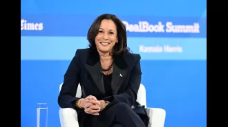 Kamala Harris, now VP, once showcased her power as a Black woman before running for President.