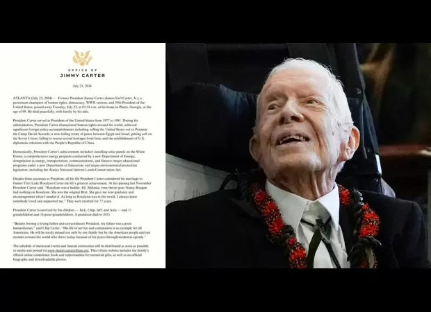 Some trolls falsely suggest that former US president Jimmy Carter has died, and accuse his wife of being a villain.