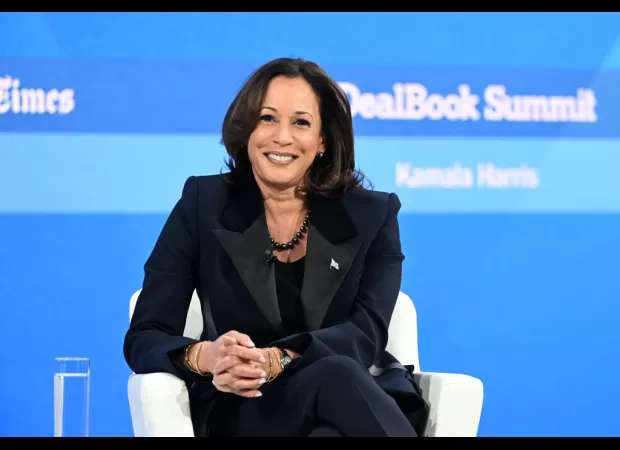 Kamala Harris, now VP, once showcased her power as a Black woman before running for President.