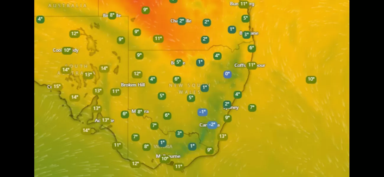 Surge of unseasonable heat spreads across several states.