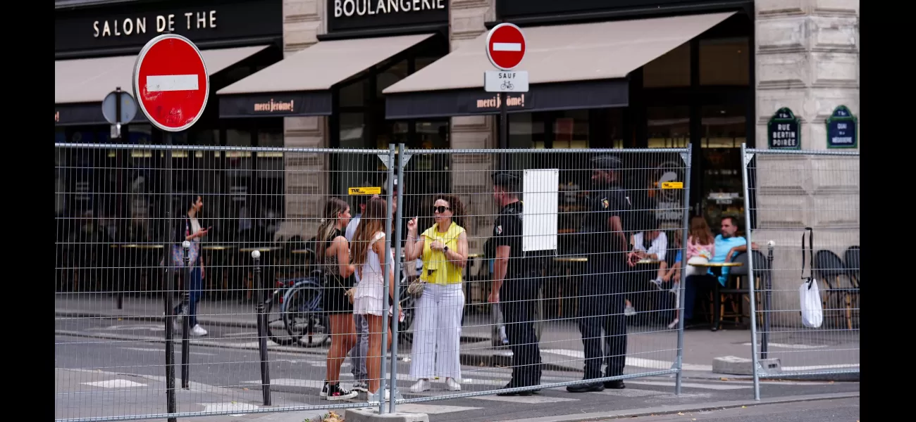 Paris is realizing its Olympic aspirations, but the atmosphere resembles that of a prison.