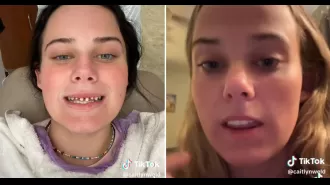 A teen girl mistakenly got her teeth shaved off instead of a root canal at the dentist.