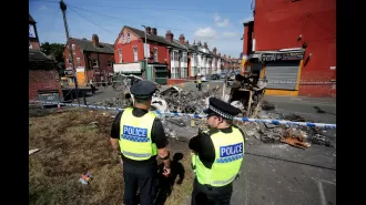 4 kids reunited with relatives after Leeds riots.