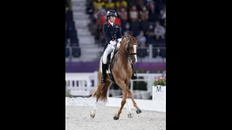 ITV host told to stop defending Olympian Charlotte Dujardin for horse cruelty.