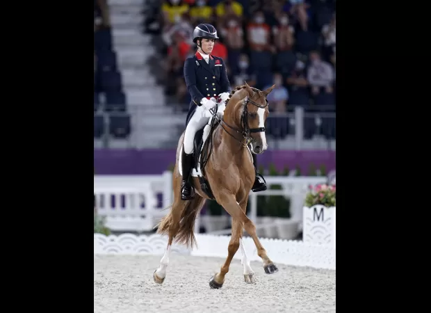 ITV host told to stop defending Olympian Charlotte Dujardin for horse cruelty.