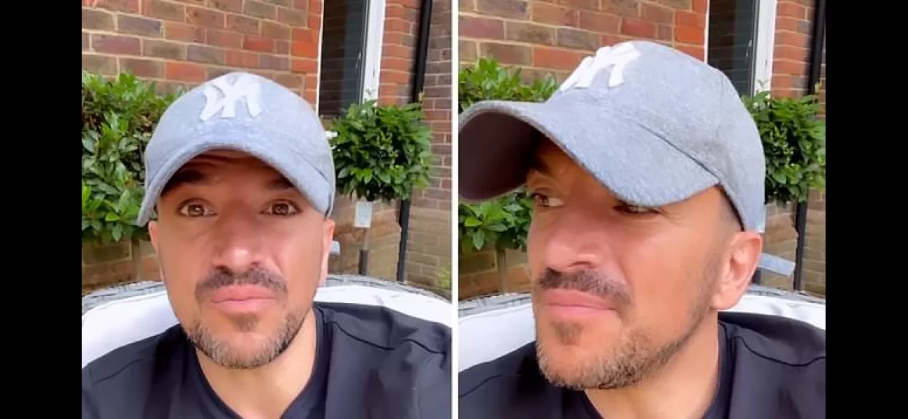 Peter Andre is being criticized for showing support to Strictly pros under investigation in a video he posted.