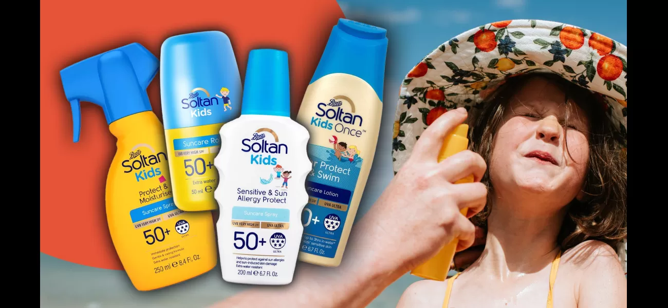 Protect your kids from the sun with Soltan's top-rated safety at Boots, now 20% off for a limited time.