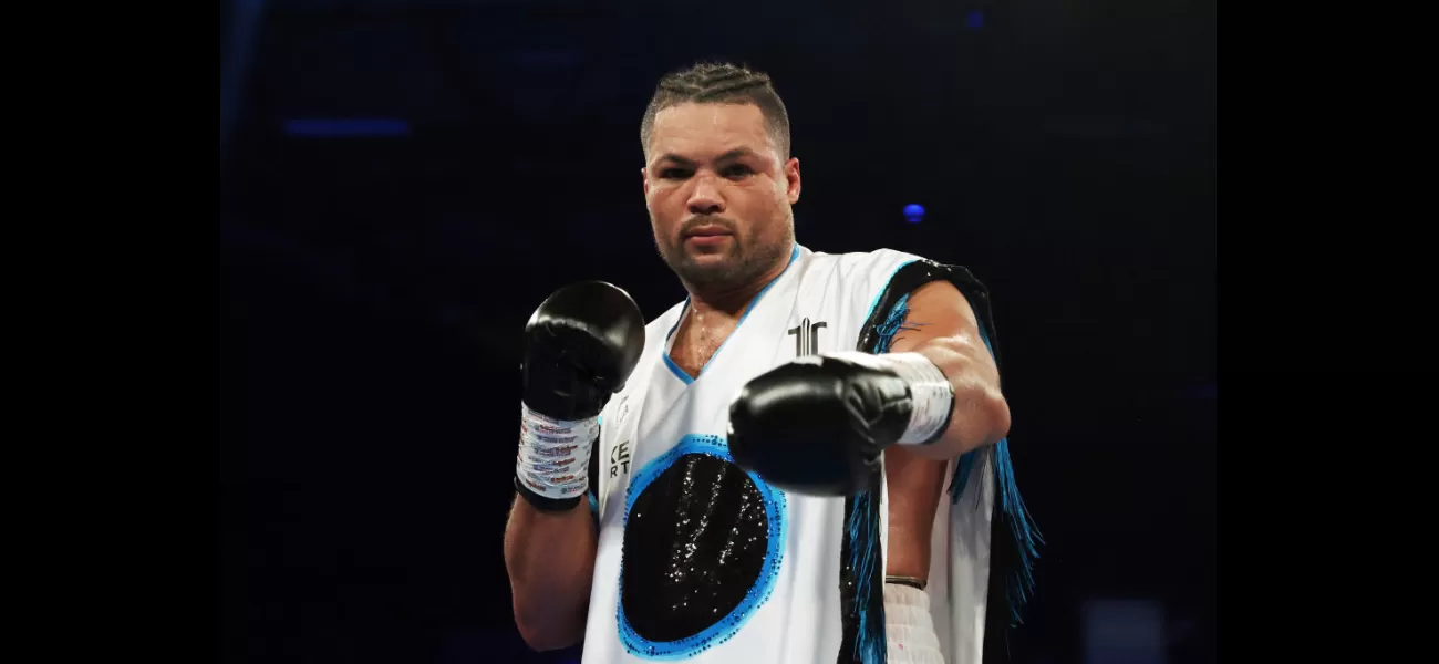 Joe Joyce calls out Daniel Dubois for getting a shot at Anthony Joshua, saying he's been fortunate.