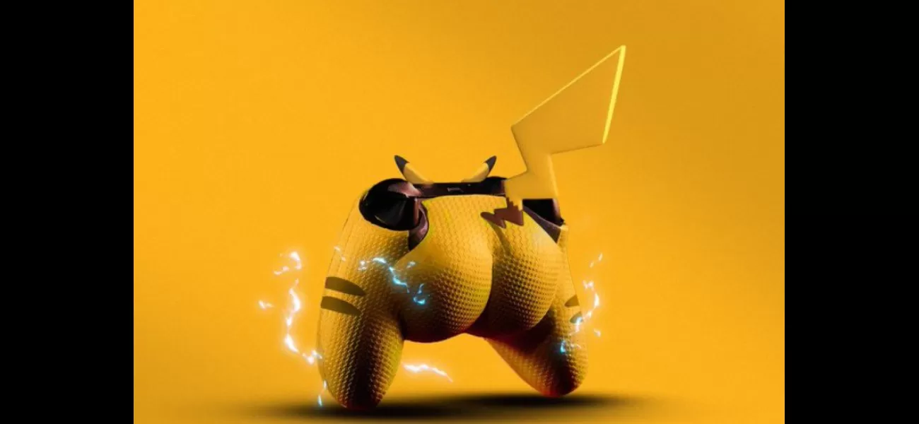 A fan changes Deadpool and Wolverine controllers into a Pikachu with a huge backside.