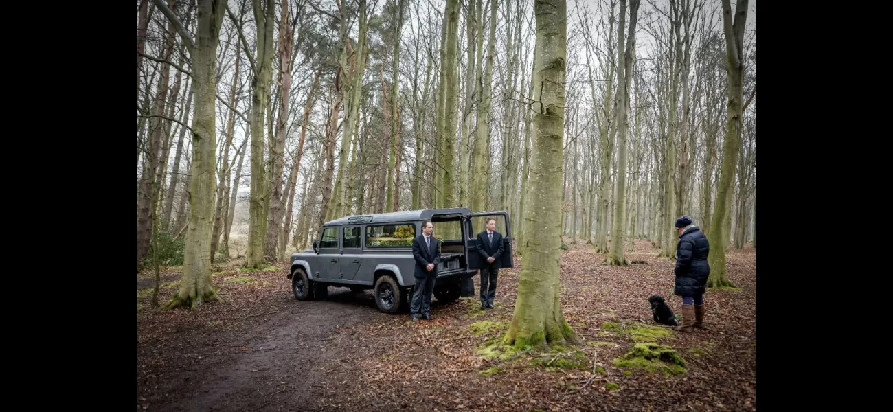 Edinburgh funeral home debuts Scotland's initial Land Rover Defender hearse.